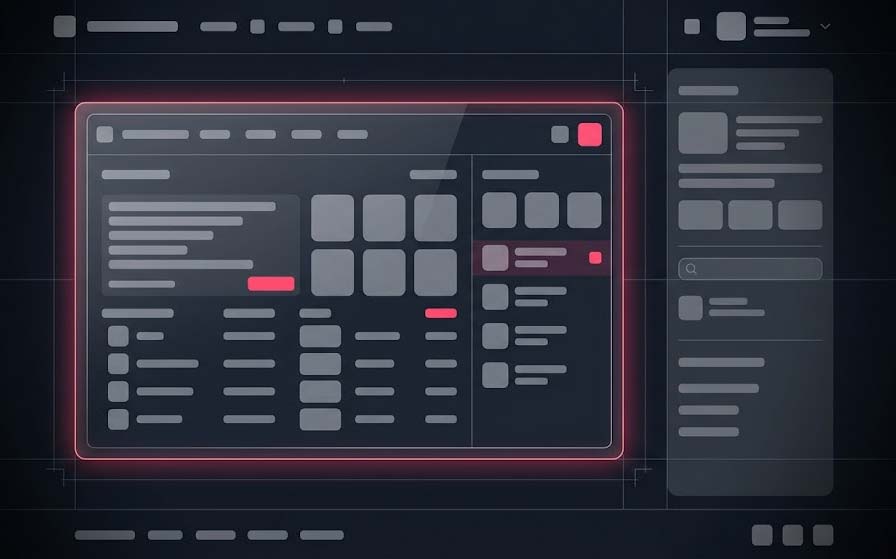 Illustration of embedding a structure sheet into a webpage
